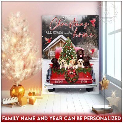 personalized christmas canvas