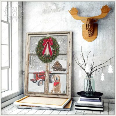 rustic christmas wreath
