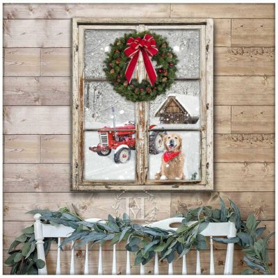 rustic christmas wreath
