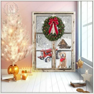 rustic christmas wreath