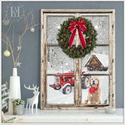 rustic christmas wreath