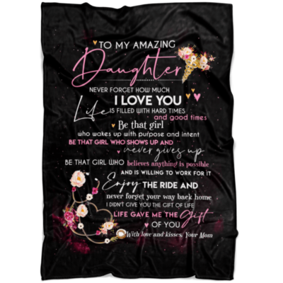 to my daughter nurse blanket