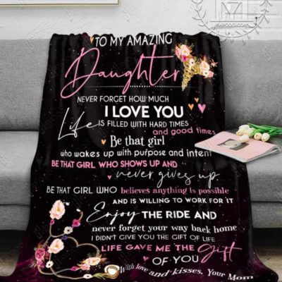 to my daughter nurse blanket
