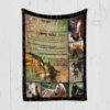 To My Daughter Horse Blanket
