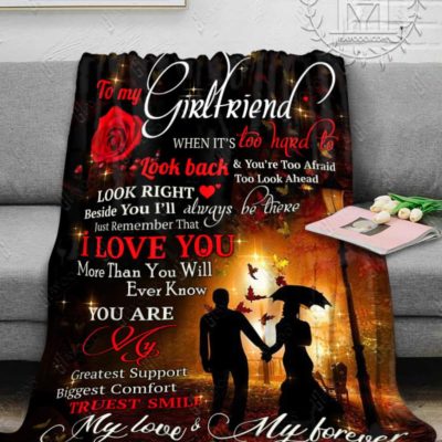 Gift For Girlfriend Blanket