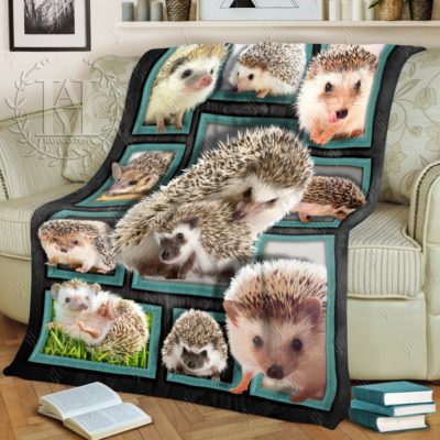 Cute Hedgehogs Blanket