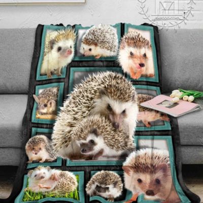 Cute Hedgehogs Blanket