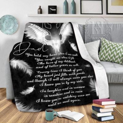 fleece-blanket-dad-i-know-you-are-by-my-side