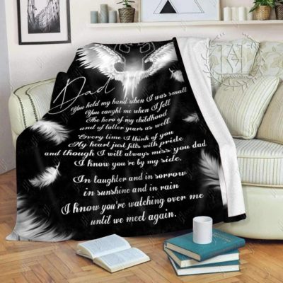 fleece-blanket-dad-i-know-you-are-by-my-side