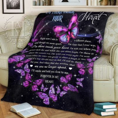 I'm There Inside Your Heart Blanket