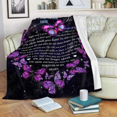 I'm There Inside Your Heart Blanket