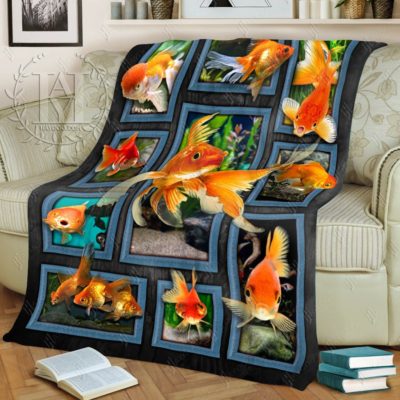 Gold Fishes Blanket