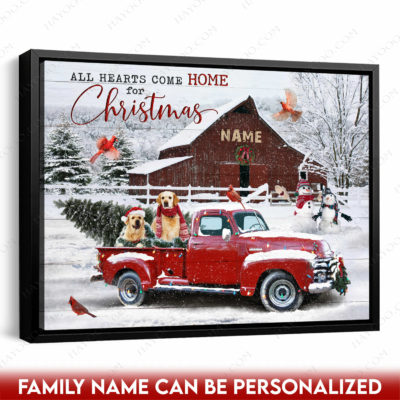 xmas pickup truck