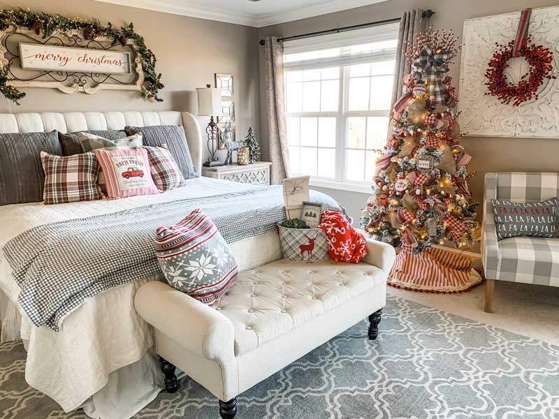 Christmas Bedroom Decor