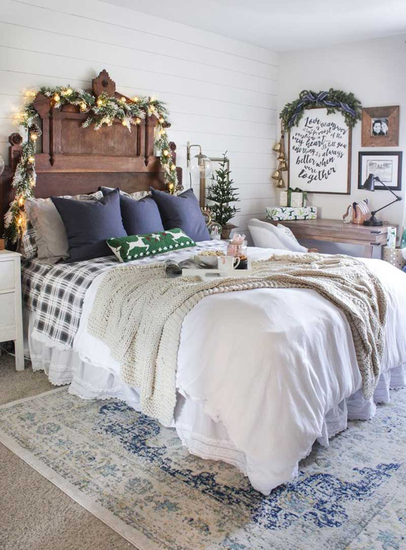 10+ Must-Have Adorable Interior In Christmas Bedroom Decor – Hayooo Store