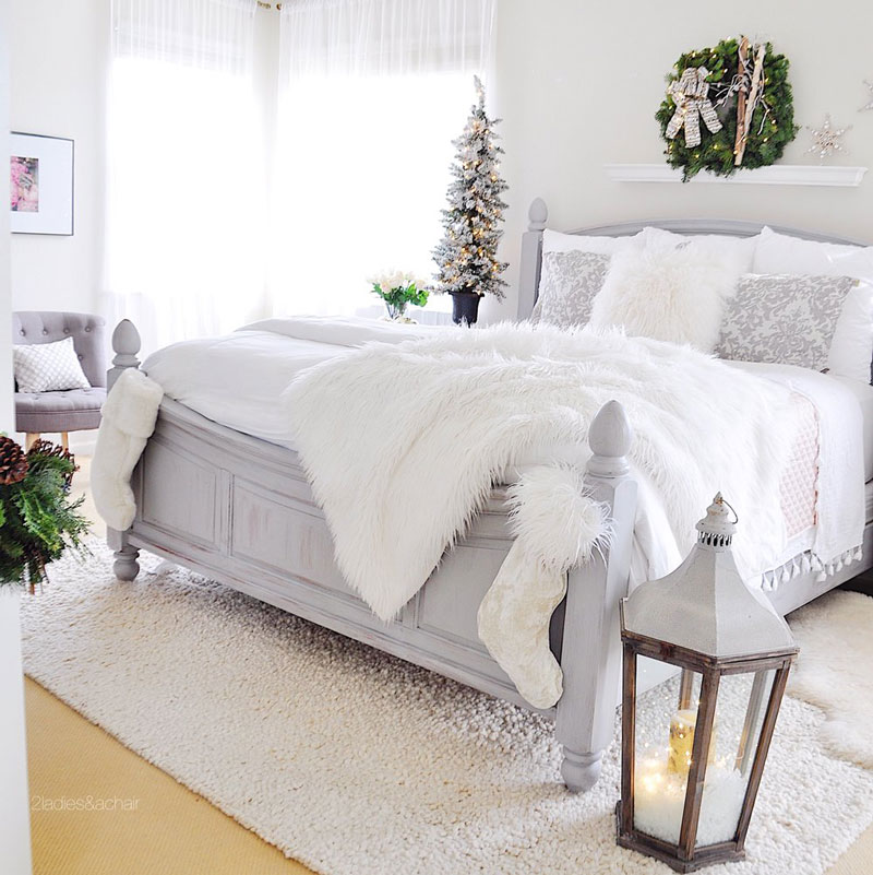 10+ Must-Have Adorable Interior In Christmas Bedroom Decor – Hayooo Store