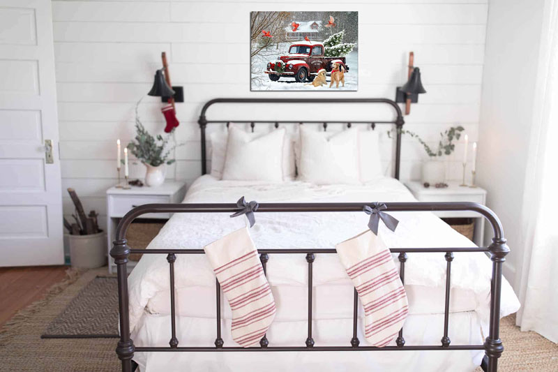 Christmas Bedroom Decor