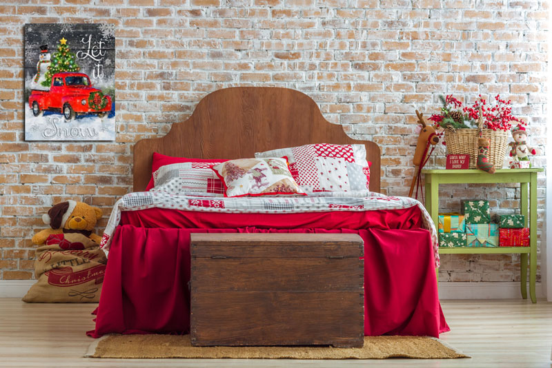 Christmas Bedroom Decor