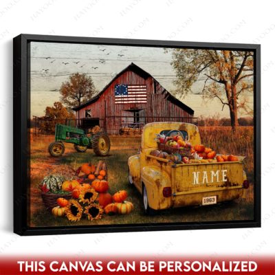 rustic barn canvas