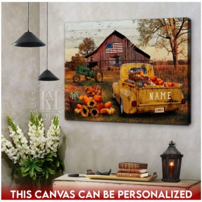 rustic barn canvas