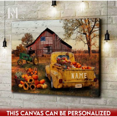 rustic barn canvas