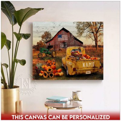 rustic barn canvas