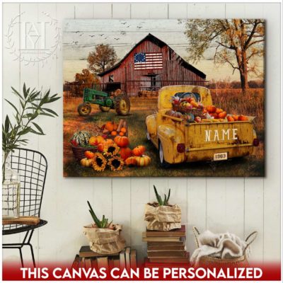 rustic barn canvas