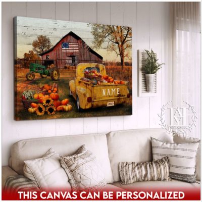 rustic barn canvas