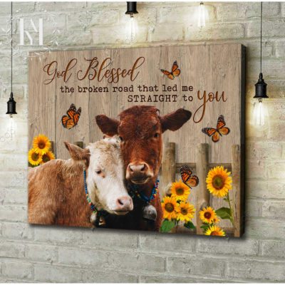 farmhouse cow art