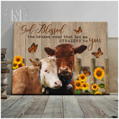 farmhouse cow art