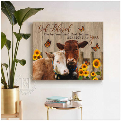 farmhouse cow art