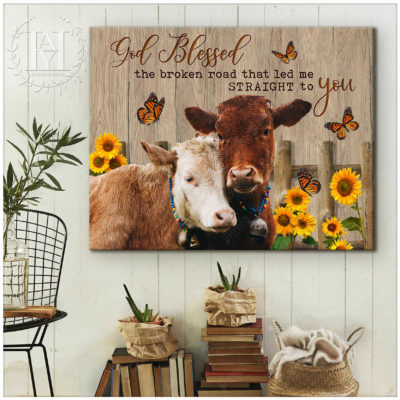 farmhouse cow art