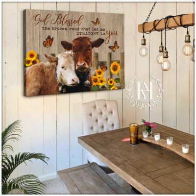 farmhouse cow art