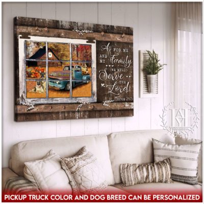 farmhouse living room canvas