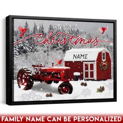 christmas barn art