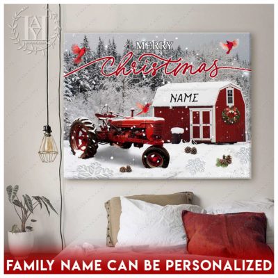 christmas barn art