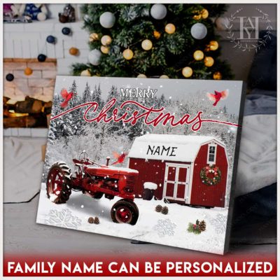 christmas barn art