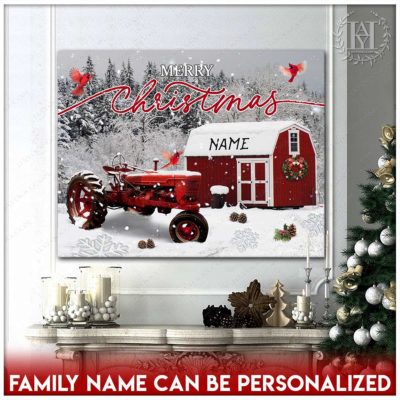 christmas barn art