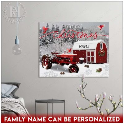 christmas barn art