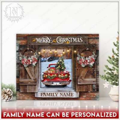 faux window christmas