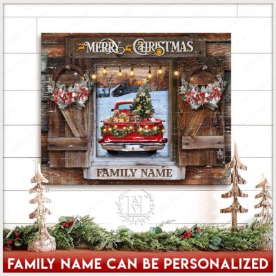 faux window christmas