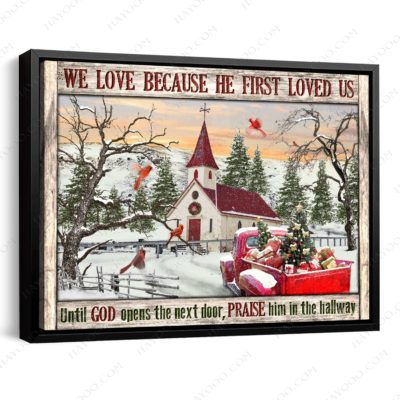 white christmas wall art