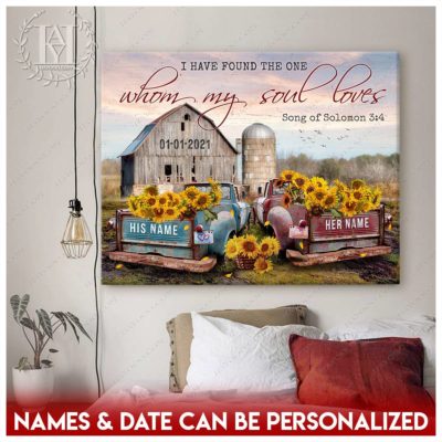 wedding anniversary canvas