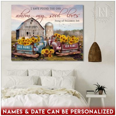 wedding anniversary canvas