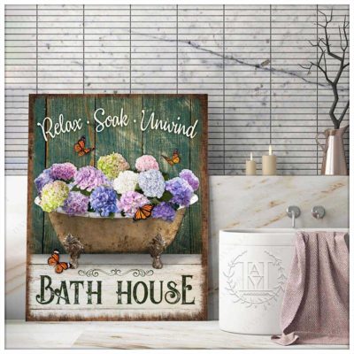 rustic farmhouse bathroom art