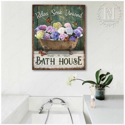 rustic farmhouse bathroom art