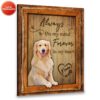 Hayooo Personalized Canvas Dog Forever In My Heart