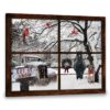 farmhouse winter wall art