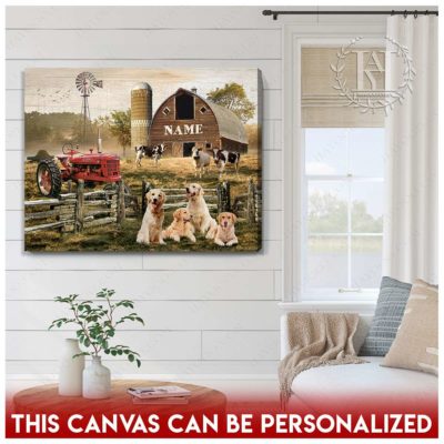 tractor wall art