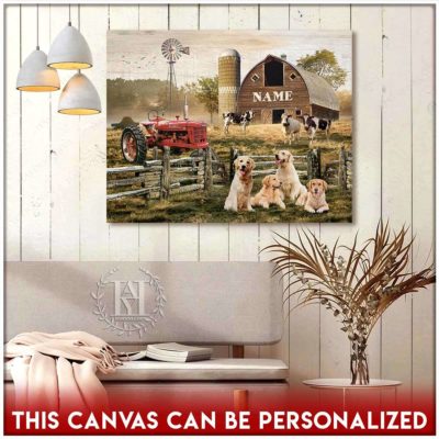 tractor wall art